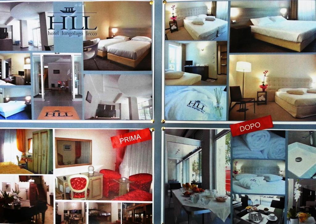 Hll Hotel Lungolago Lecco-Como Lake Exterior foto